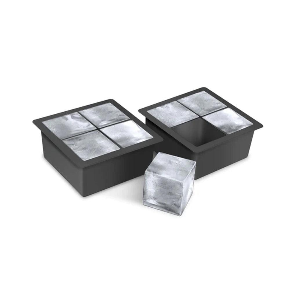 Silicone Square Ice Cube Tray with Lid - Just Smart Kitchenware