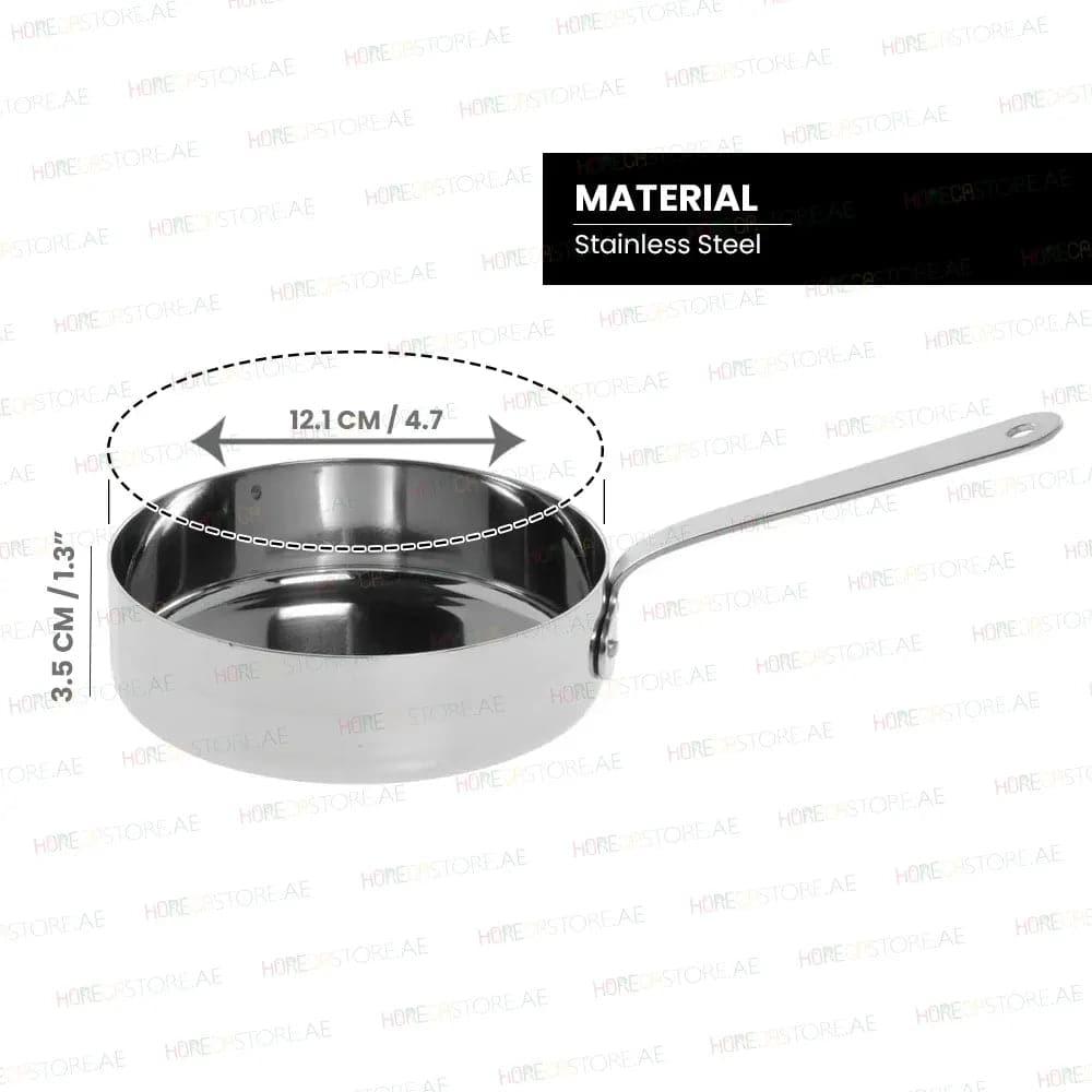 Amercian Metalcraft Mini Induction Cookware, Stainless Steel, Pot