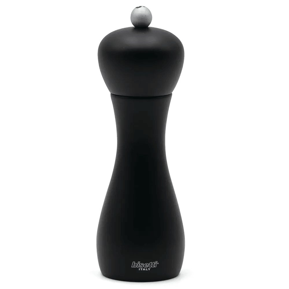 Bisetti 42501 Beechwood Rimini Pepper Mill Black 18CM HorecaStore