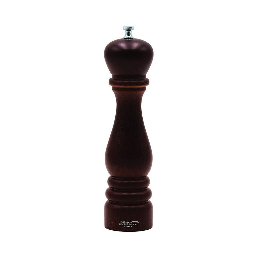 Bisetti 6152T Beechwood Pepper Mill Stained 25CM HorecaStore