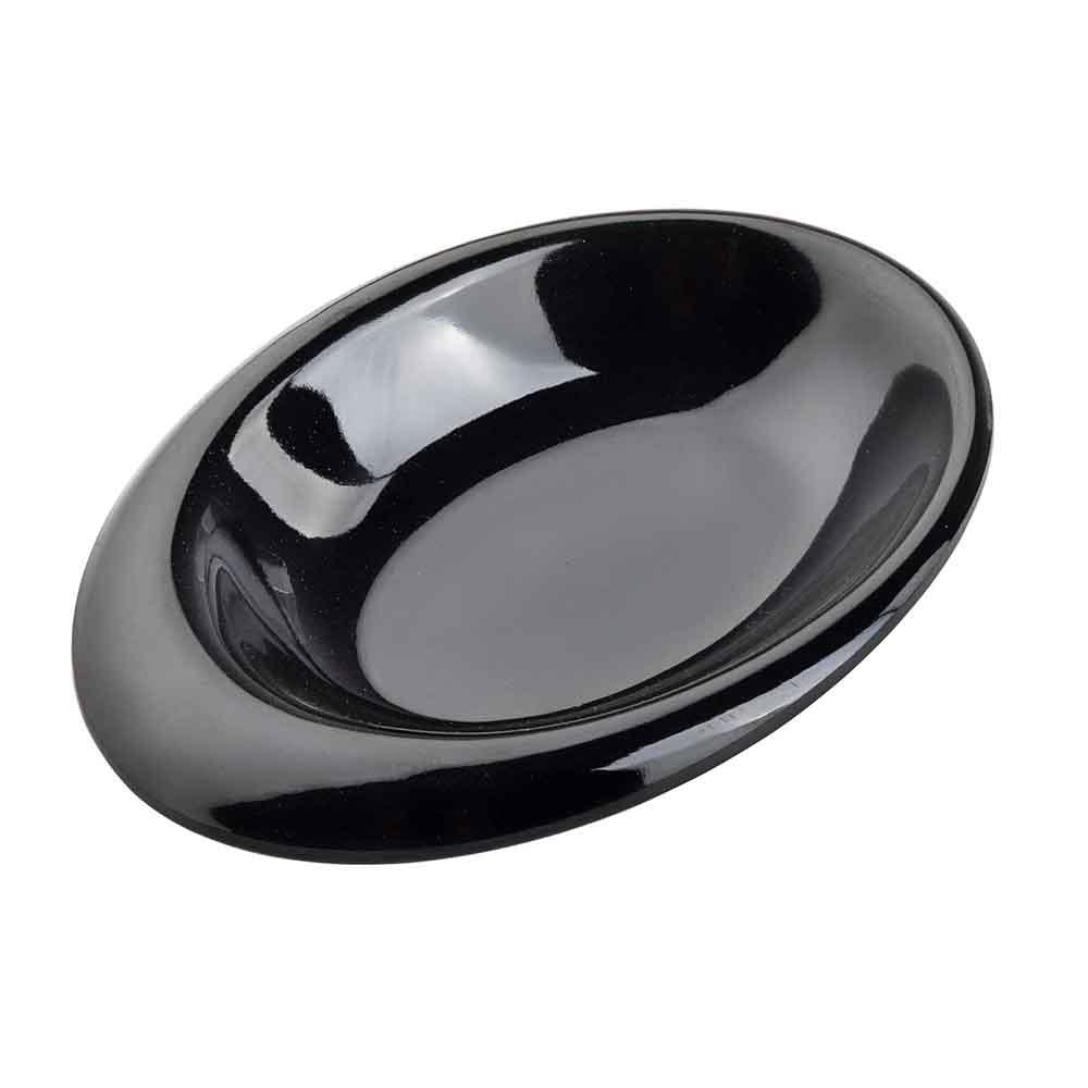 Tablecraft 10314BK melamine Oval Mini Bowl 1.5 Oz, Black 10 x 7 x 2 cm –  HorecaStore