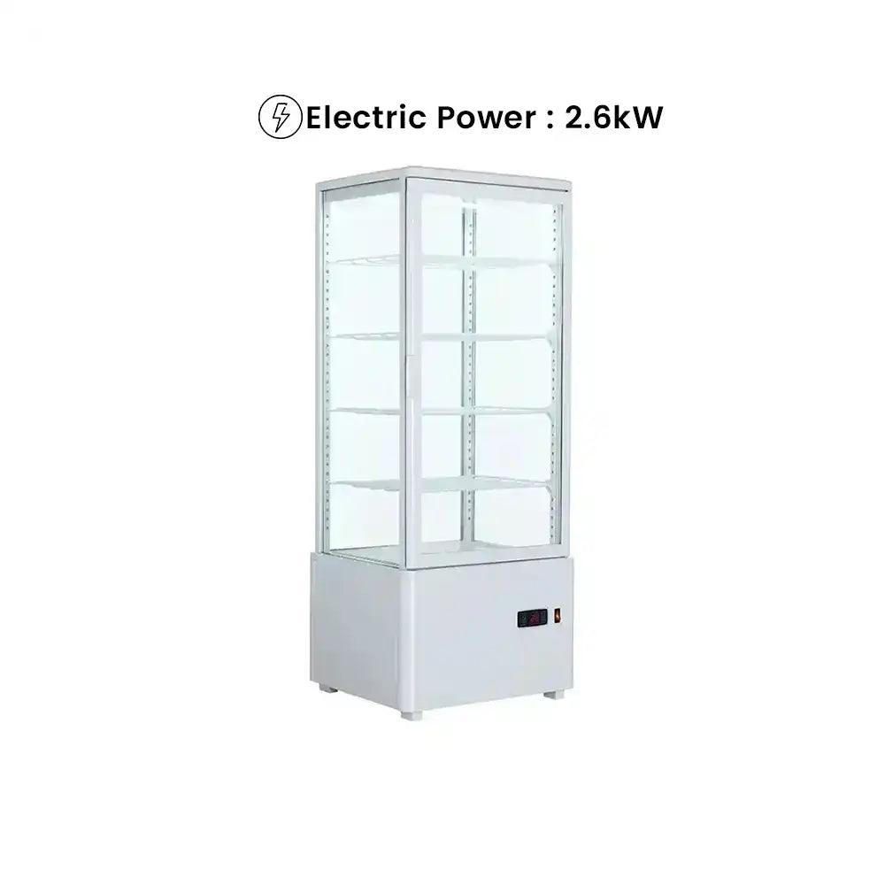 THS XC-98L Electric 4 Side Glass Refrigerating Showcase 98 L 