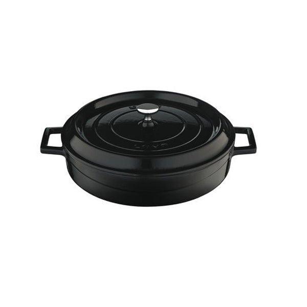 Staub Oven Dish Oval 28cm Black