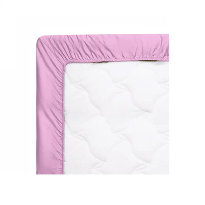 ths giza cotton extra super king fitted bed sheet mauve