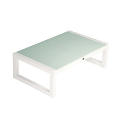 Ambar Bali Coffee Table White, 120 x 70 x 42 cm