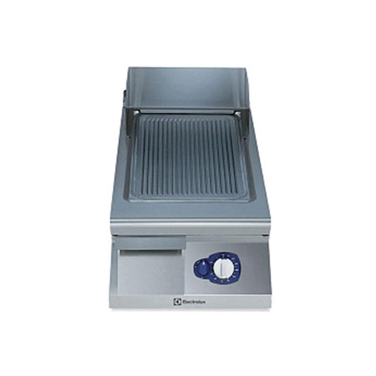 Electrolux 391049 Modular Cooking Range Gas Fryer Top Ribbed Sloped Plate 10 kW - HorecaStore