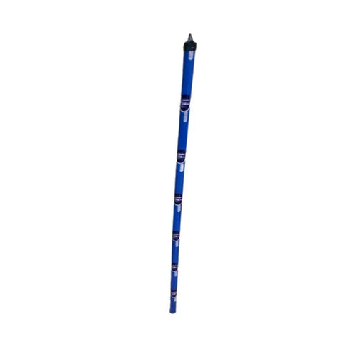 THS CJ999TH Blue Plastic Coated Wooden Handle With Thread 120cm