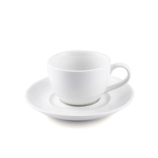 Porceletta Porcelain Coffee Cup & Saucer Ivory, 270 ml
