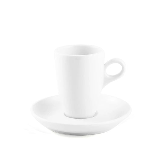 Porceletta Porcelain Coffee & Tea Cup & Saucer Ivory, 100 ml