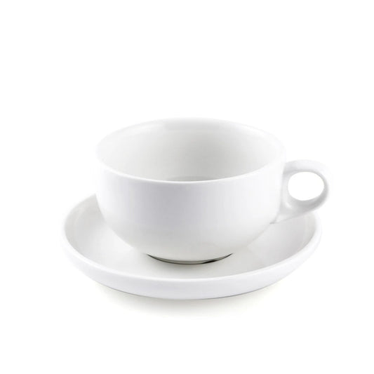 Porceletta Porcelain Coffee Cup & Saucer Ivory, 300 ml