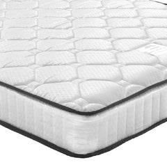 Super Spring Double Bed Poly Cotton Mattress 120 x 190cm