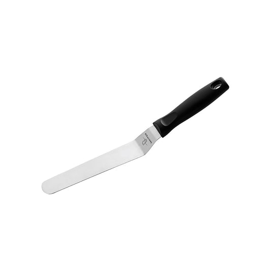 Matfer Bourgeat Stainelss Steel Bent Spatula, 17 cm