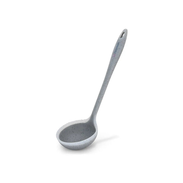 Mauris Series Nylon and Silicon Ladle in Grey Color, 130 ml Capacity and 32 cm