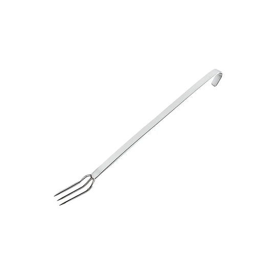 Paderno Stainless Steel One Piece Carving Fork 3 Prongs, 50 cm