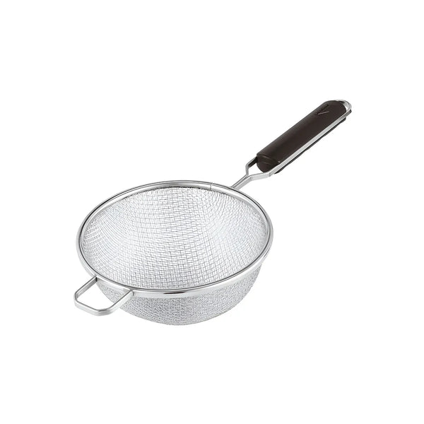 Paderno Stainless Steel Soup Strainer Double Mesh, Ø 16 x 17 cm