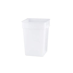 Jiwins Plastic Food Storage Container without Lid White, 22 Ltr