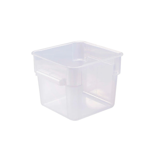 Jiwins Plastic Food Storage Container without Lid Clear, 6 Ltr