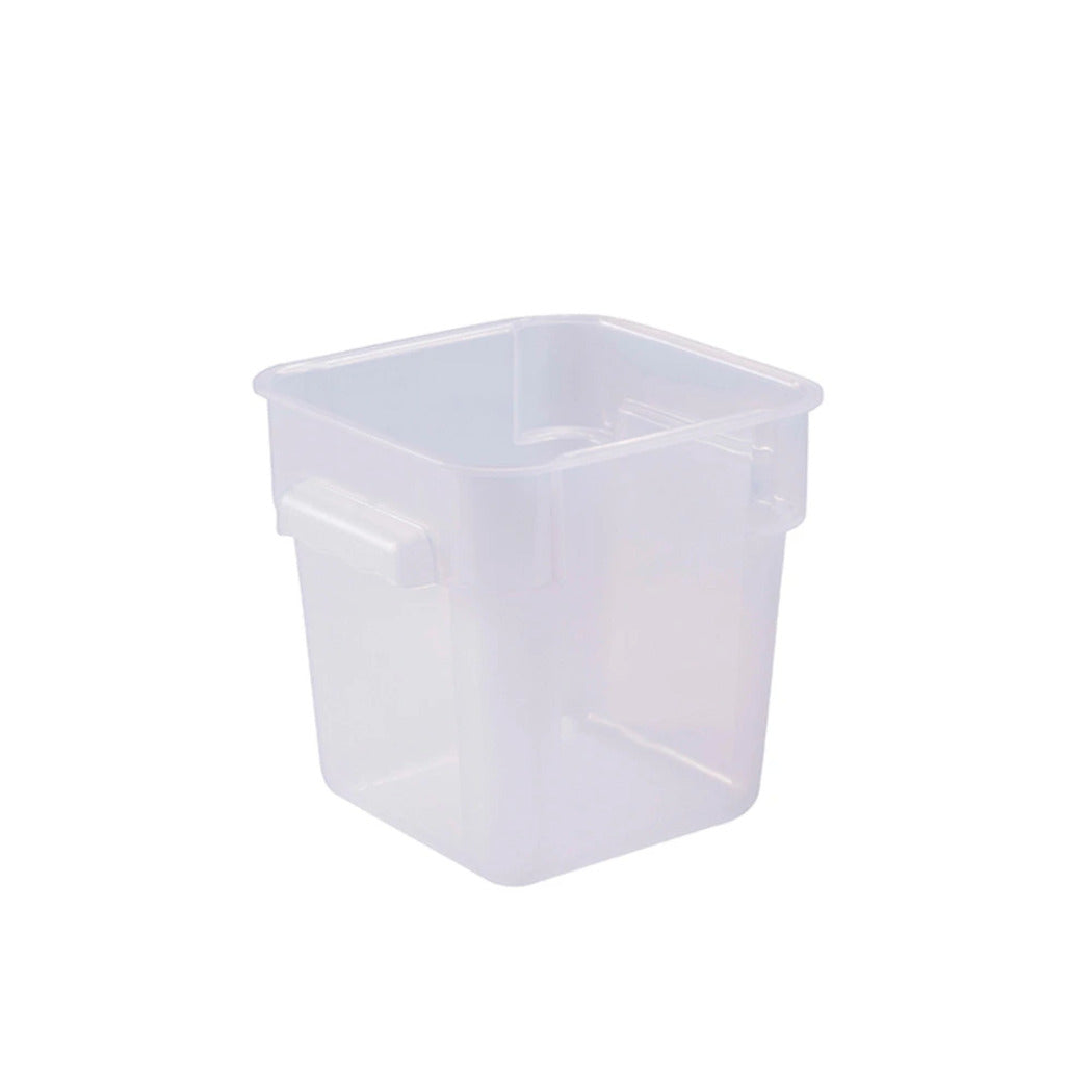 Jiwins Plastic Food Storage Container without Lid Clear, 8 Ltr