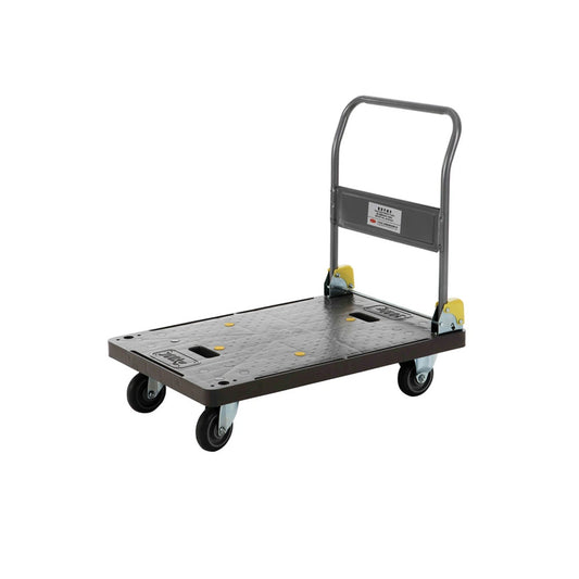 Jiwins Stainless Steel Heavy-Duty Platform Trolley Grey, 300 kg