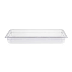 Jiwins PC Plastic GN 1/1 Gastronorm Pan Clear, 6.5 cm