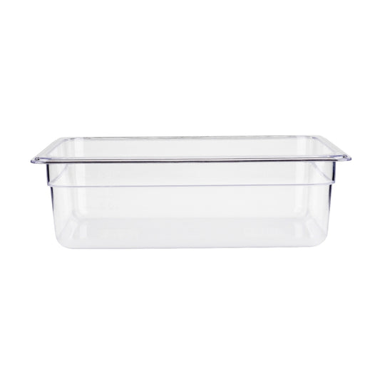 Jiwins PC Plastic GN 1/1 Gastronorm Pan Clear, 10 cm