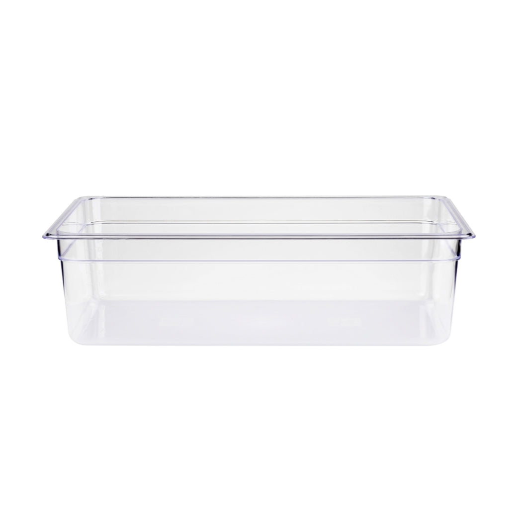 Jiwins PC Plastic GN 1/1 Gastronorm Pan Clear, 15 cm