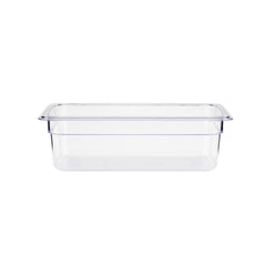 Jiwins PC Plastic GN 1/2 Gastronorm Pan Clear, 10 cm