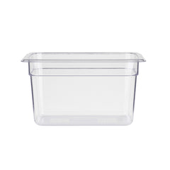 Jiwins PC Plastic GN 1/3 Gastronorm Pan Clear, 20 cm