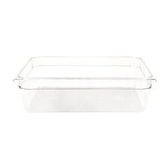 Jiwins PC Plastic GN 2/1 Gastronorm Pan Clear, 15 cm