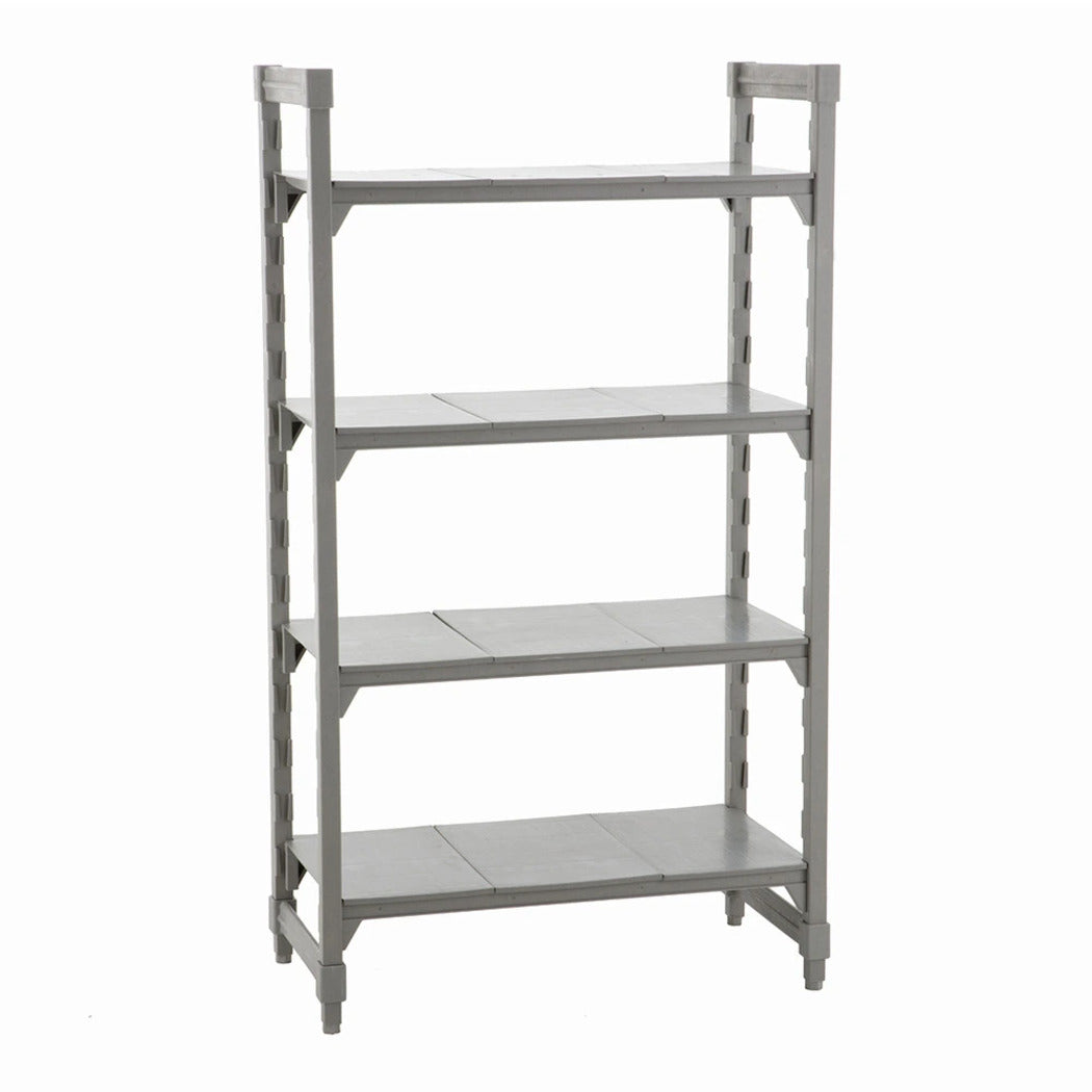 Jiwins PP-Iron Starter Shelving Unit Solid Grey, 91 x 61 x 180 cm