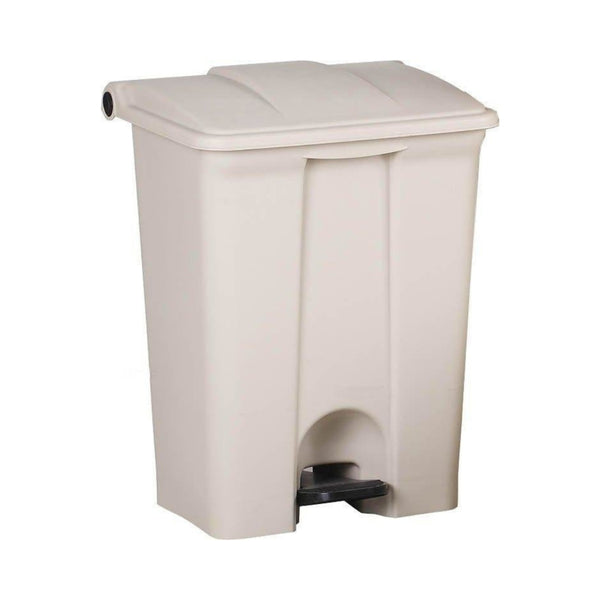 Jiwins Plastic Waste Bin without Inner Barrel White, 30.3 Ltr