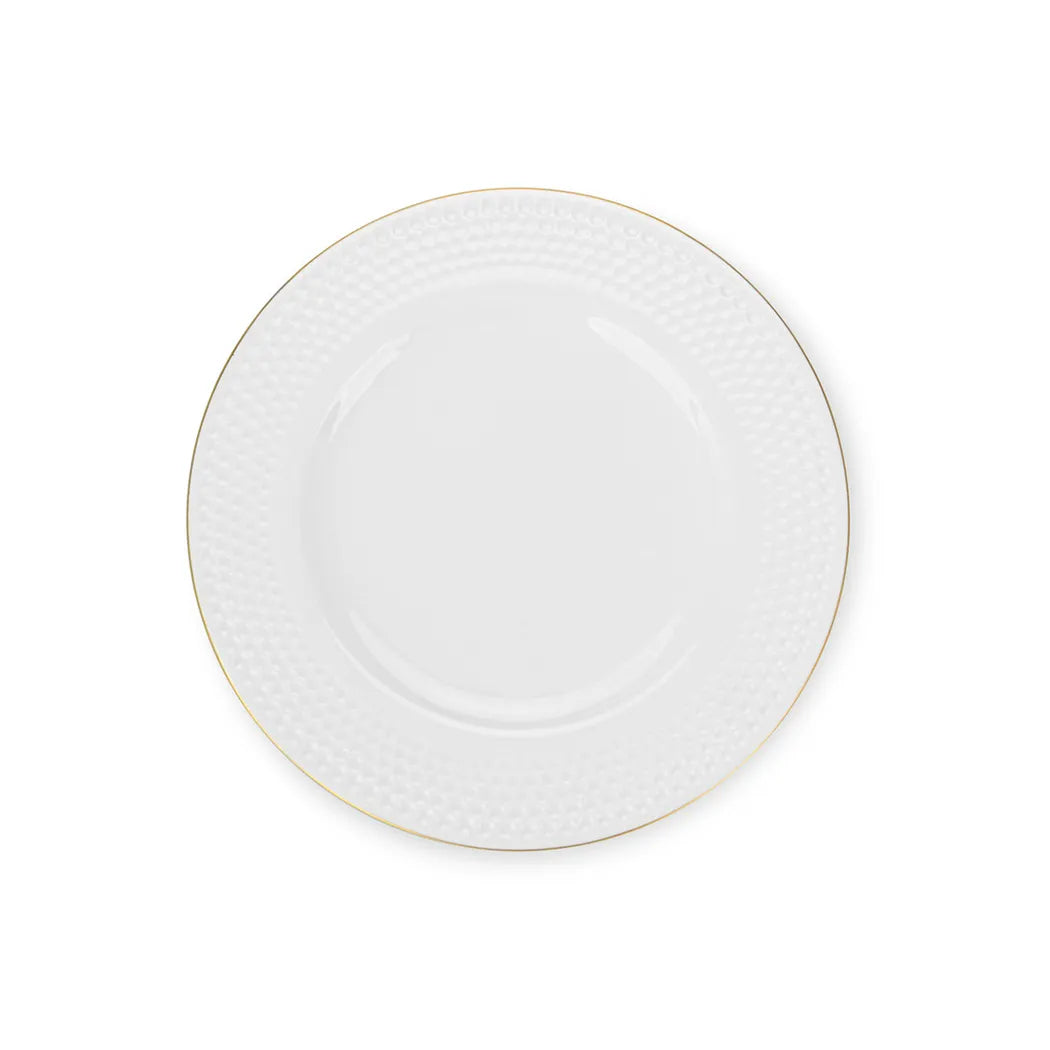 NOEMI Fine Bone China 2-Piece Plates, 25 cm