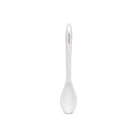 Bianca Series Nylon And Silicone Serving Spoon in White Color, 33.5 cm