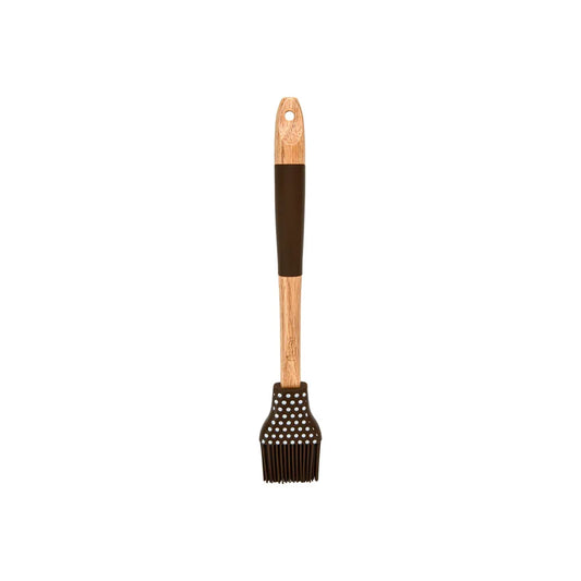 Chefs Tools Silicon Brush With Handle in Chocolate Color, 30.5 cm