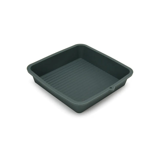 Square Shape Silicon Cake Mould, 20 x 20 x 4 cm