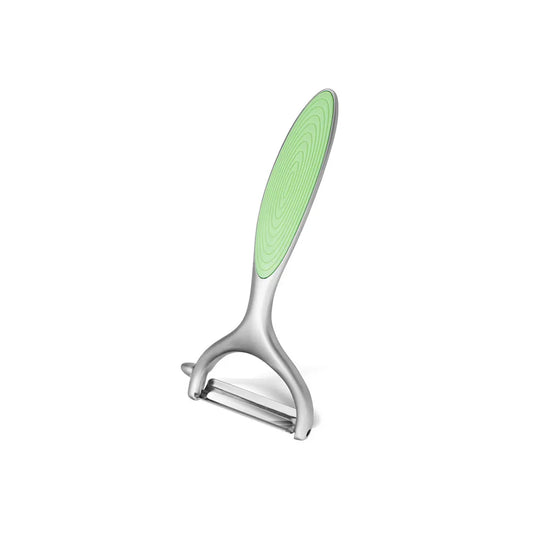 Luminica Series Zinc Alloy Y-Shaped Peeler in Green Color, 14 cm