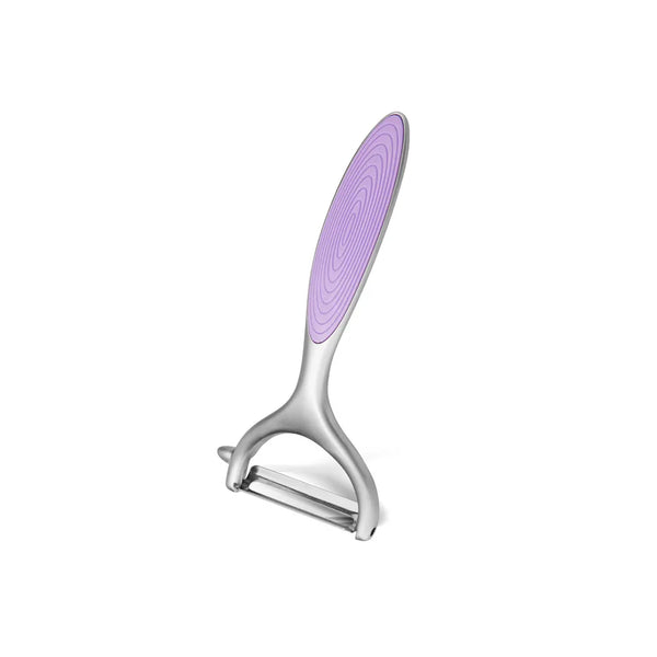 Luminica Series Zinc Alloy Y-Shaped Peeler in Purple Color, 14 cm