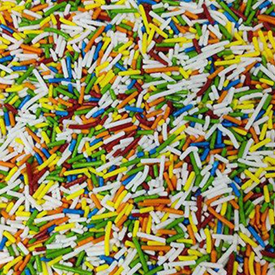 Choco Lake Compound Vermicelli Rainbow / Sprinkles 1KG   HorecaStore