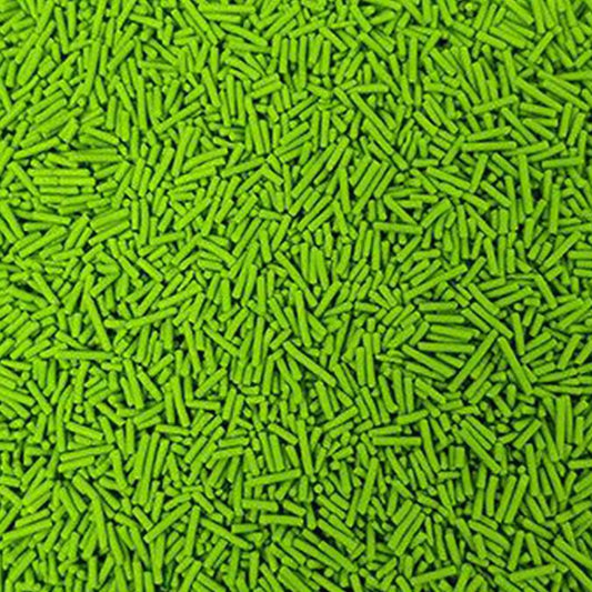 Choco Lake Compound Vermicelli Green / Sprinkles 1KG   HorecaStore