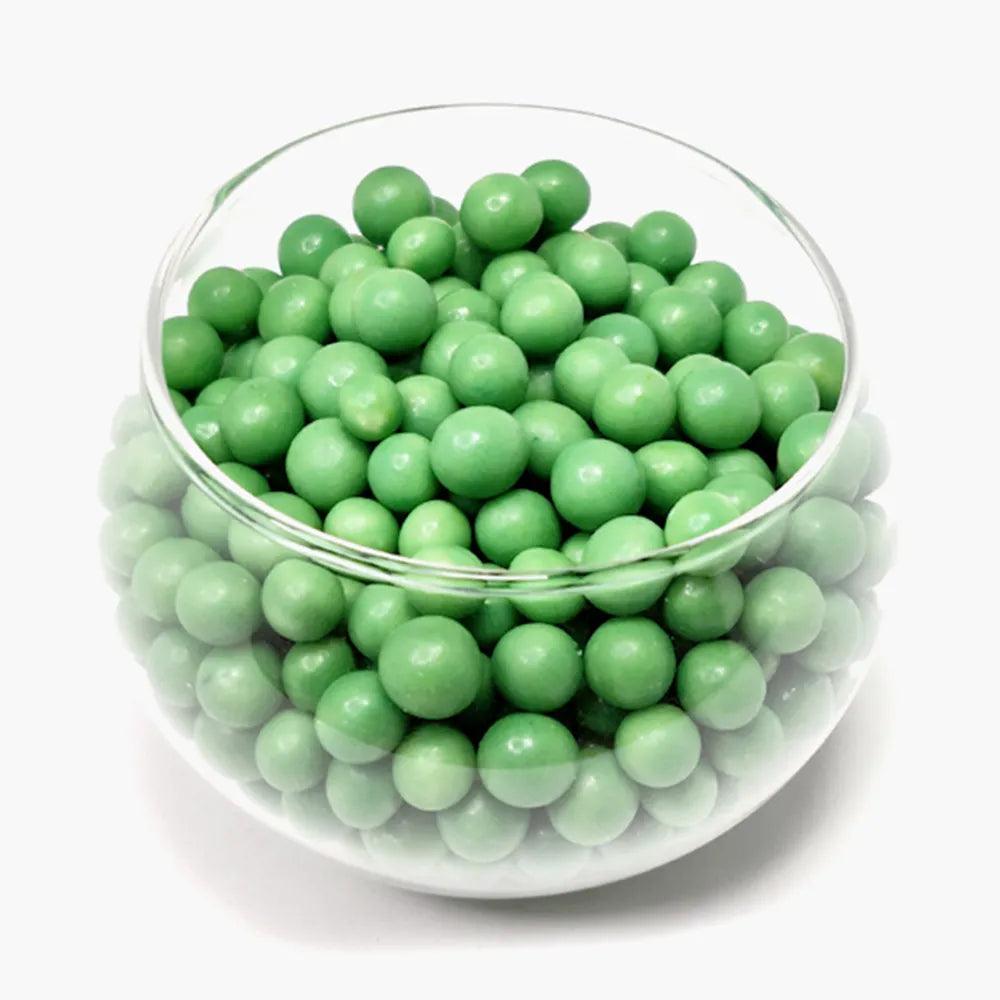 Choco Lake Decor Choco Rizo / Crunchy Beads Green 6 mm 1KG   HorecaStore