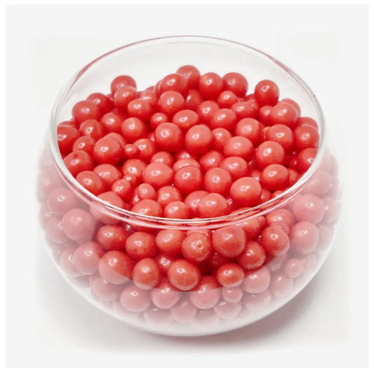 Choco Lake Decor Choco Rizo / Crunchy Beads Red 6 mm 125g   HorecaStore