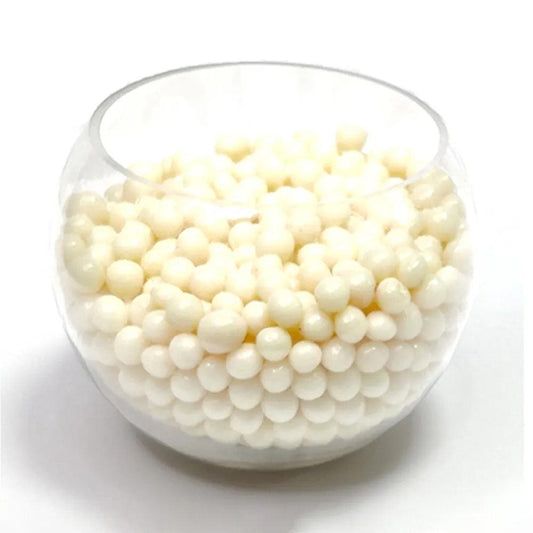 Choco Lake Decor Choco Rizo / Crunchy Beads Pearl White Small 1 Kg   HorecaStore