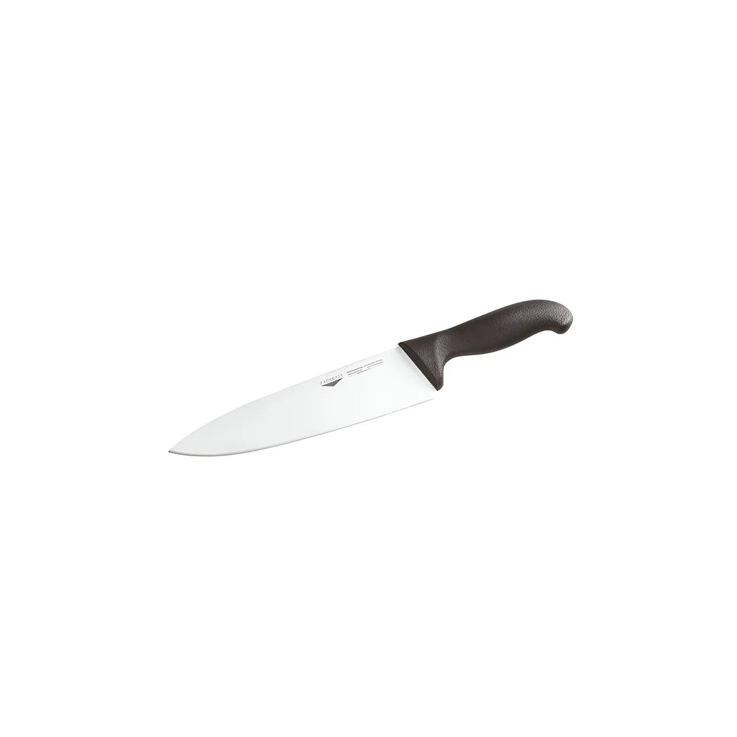 Paderno Stainless Steel Cook's Knife with Black Handle, 26 cm