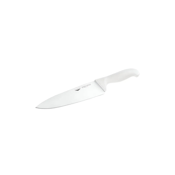 Paderno Stainless Steel Cook's Knife with White Handle, 20 cm