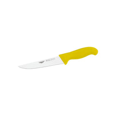 Paderno Stainless Steel Boning Knife with Yellow Handle, 16 cm