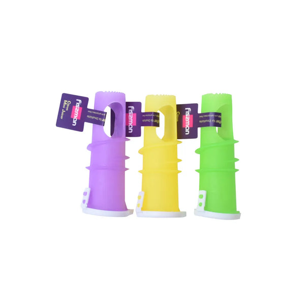 3 Citrus Mini Fruit Juicer Set in Multicolour, 18 x 8 cm