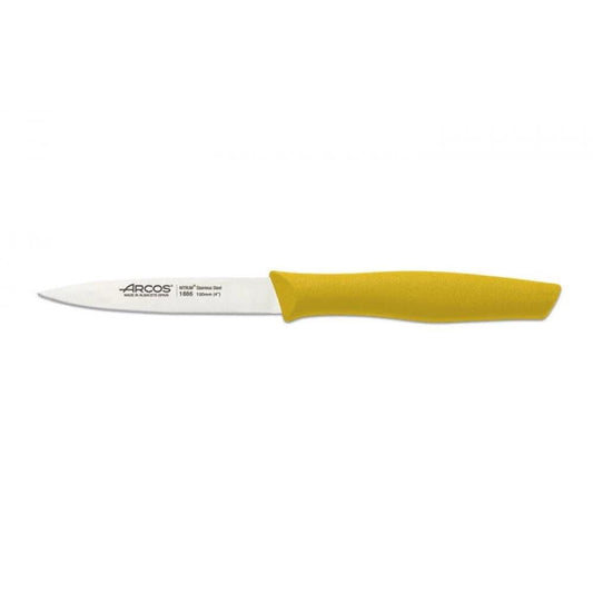 Arcos 188625 Nova Series Kitchen Knife 100mm Yellow - HorecaStore