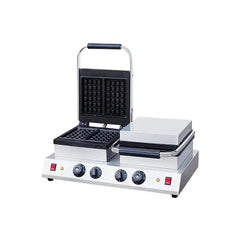 THS HF-2F Waffle Baker 2 + 2 kW,  60 x 45 x 25 cm