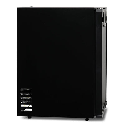 Roomwell UK High Cool Absorption Minibar, Solid Door 30 Liters, H 49 x W 40 x D 40.6 cm, 100% Silent, Ultra-Cooling, CFC/HCFC Free, Color Black - HorecaStore