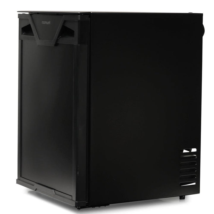 Roomwell UK High Cool Absorption Minibar, Solid Door 30 Liters, H 49 x W 40 x D 40.6 cm, 100% Silent, Ultra-Cooling, CFC/HCFC Free, Color Black - HorecaStore